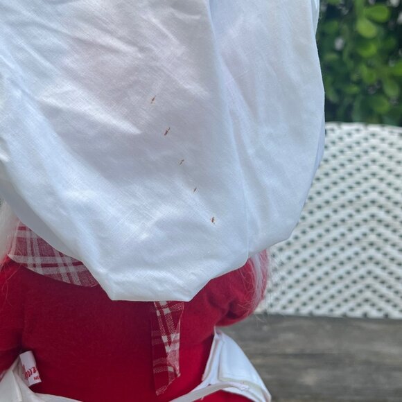 Vintage 1994 Annalee Santa Chef Hat Pie #5632 18" Tags Gingerbread Man - Picture 10 of 13